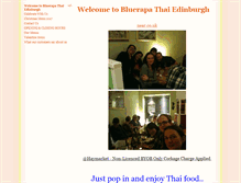 Tablet Screenshot of bluerapathai.co.uk